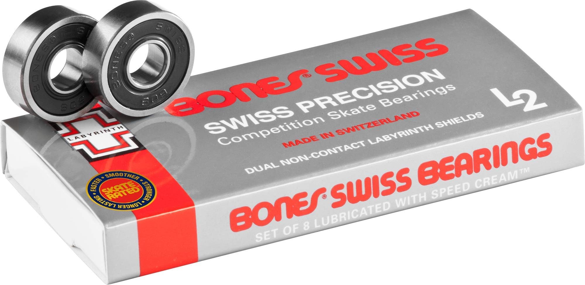 Bones Swiss Labyrinth L2 7 Balls Bearings Bearings – 180025
