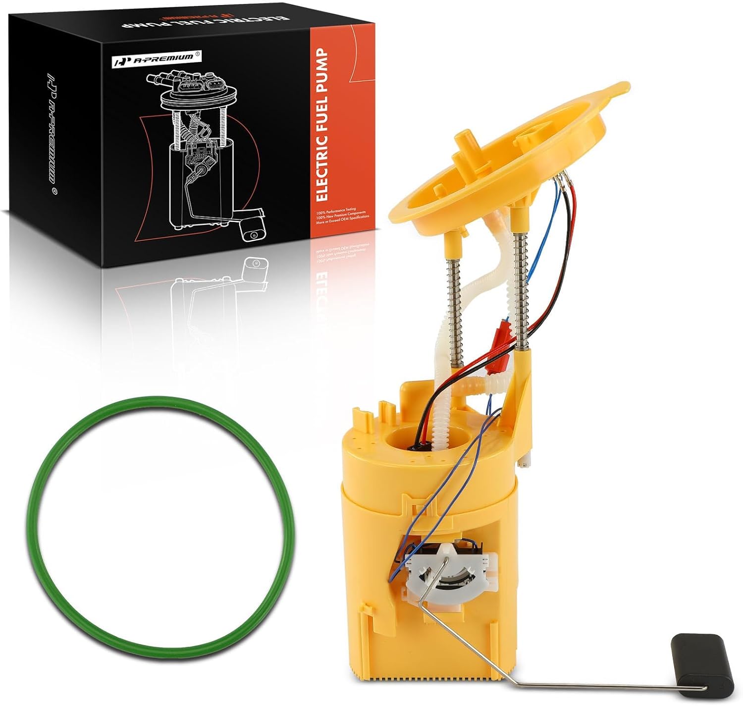 A-Premium Right Electric Fuel Pump Module Assembly with Sending Unit Compatible with BMW F25 Series X3 2015 2016 2017, 2.0L, Diesel, 6-Pins, Replace# 16117314808