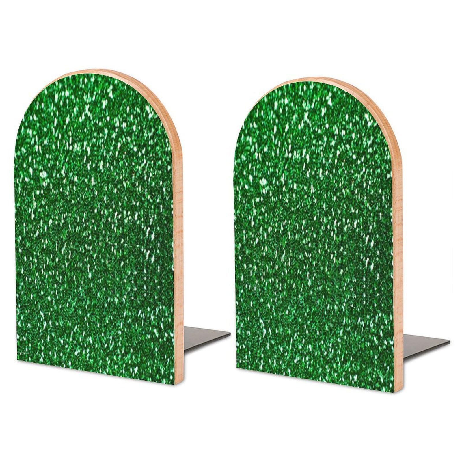 Sujetalibros de madera con lentejuelas para regalar a lectores