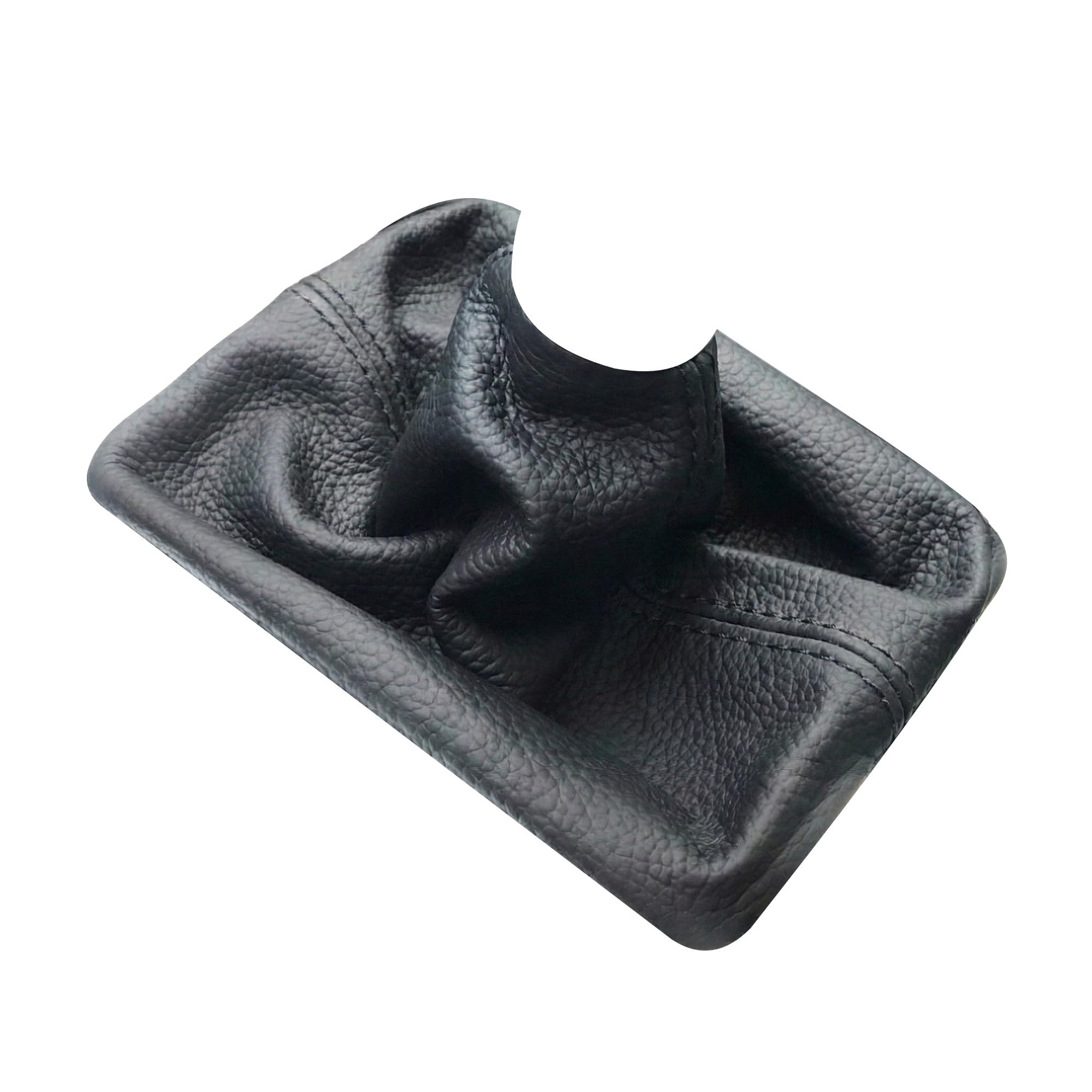 RedlineGoods Shift Boot Compatible with Mazda Miata NA 1990-97. Tailor Made - not Universal. Genuine top-Grade Italian Black Leather with Black Thread