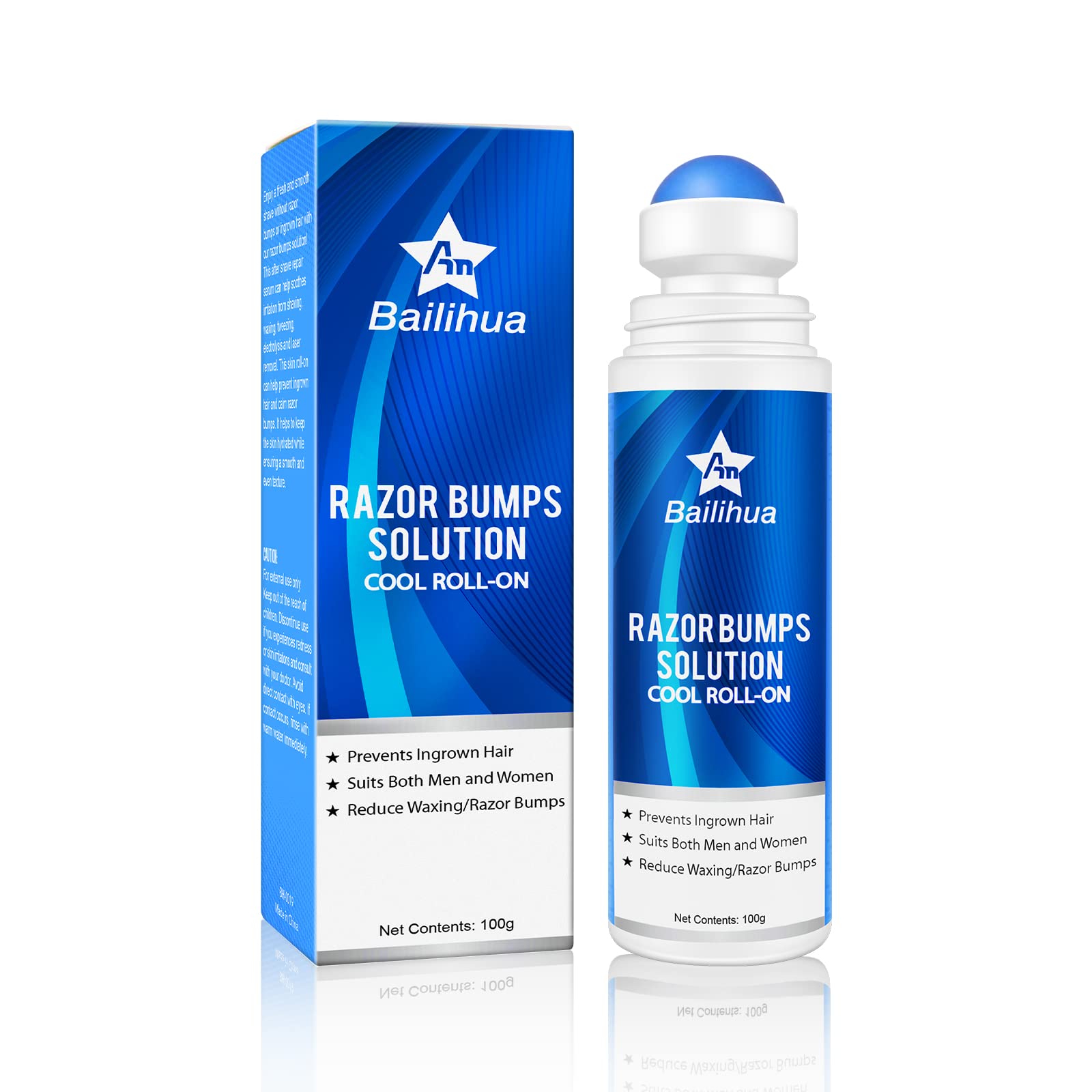 Buy Razor Bump and Ingrown Hairs Serum After Shave Solution RollOn