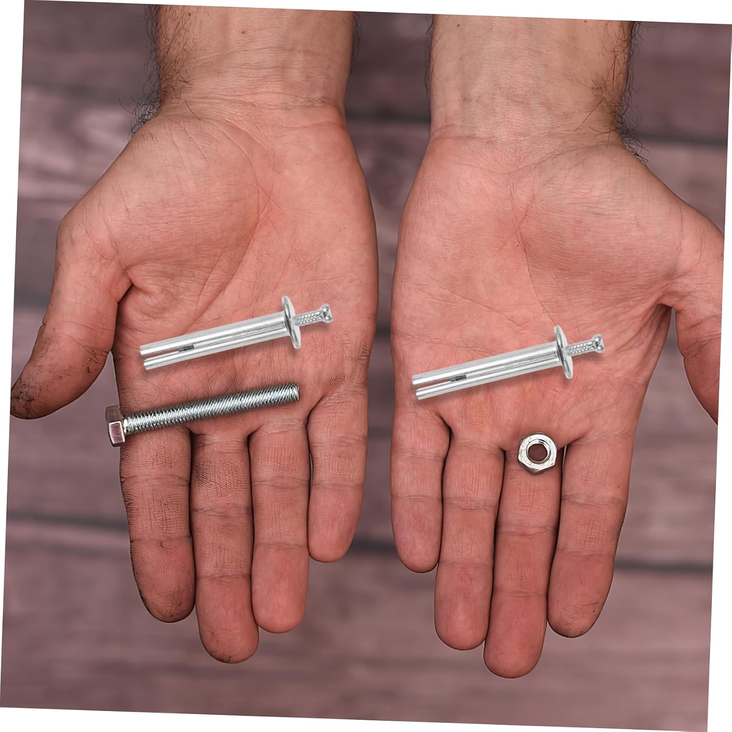 10pcs Concrete Anchors Drywall Anchor Expansion Nails Drive Nail for Easy Installation