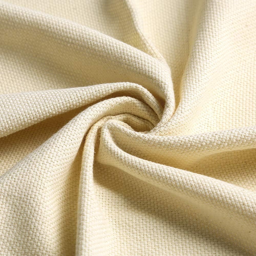 Pllieay 2PCS 26.4 x 19.3 Inch Tufting Cloth Needlework Fabric Punch Needle Cloth Fabric for Punch Needle Embroidery Rug-Punch & Pinch Needle (Pack of 2)