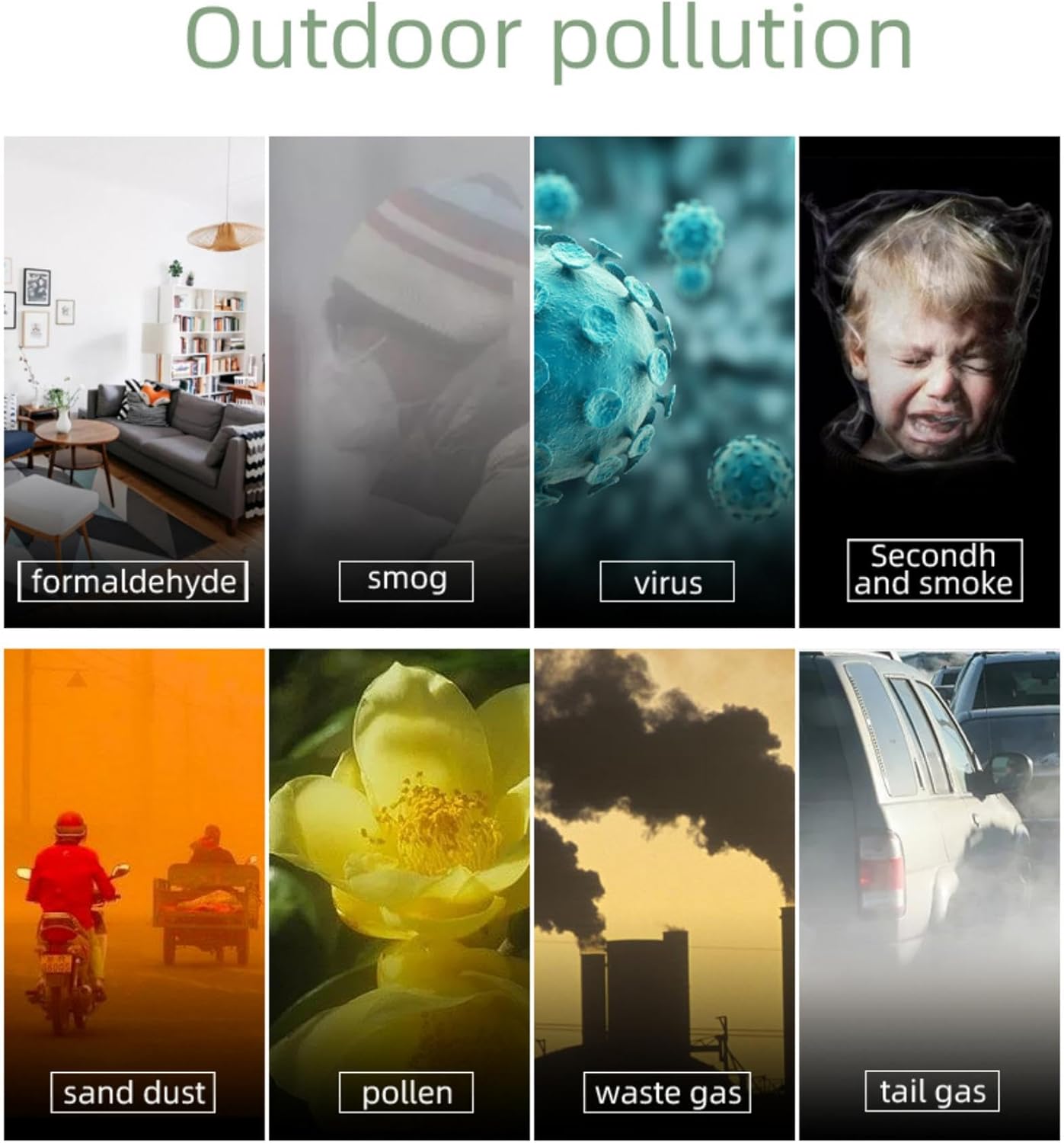 Personal Air Purifier, Chartreey Wearable Air Purifier Necklace, Ture 120 Million/cm³ High-Speed Negative Ion Generator Eliminates Dust, Pollen, Smoke, Maintenance Free(Rose Gold)