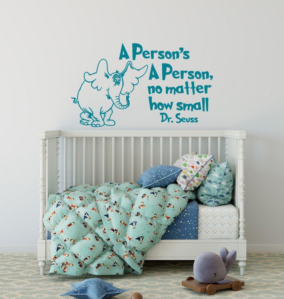 Dr Seuss Nursery Wall Decal A Person's A Person No Matter