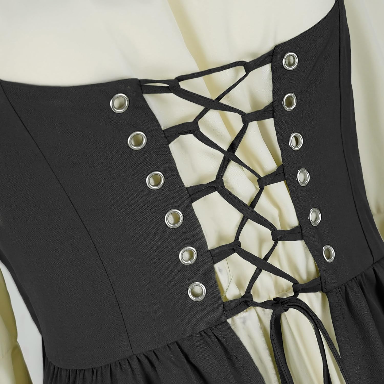 Women's Renaissance Costume Medieval Dress Halloween Costume - Image 4