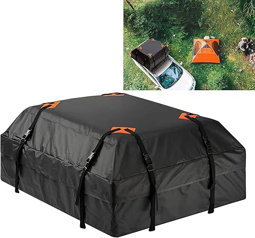 Miniatura 3 de Car Roof, Large Capacity Rooftop Carrier, 600D Oxford Cloth Vehicle Storage with Slip Pads, for Cars SUVs Trucks Outdoor Travel