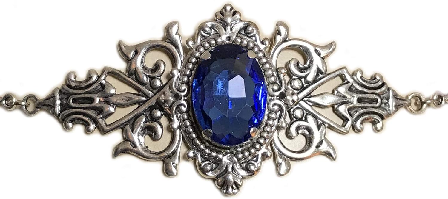 Silver Celtic Elven Queen Circlet Headpiece Headdress Crown Tiara Bridal Wedding Renaissance Medieval Halloween