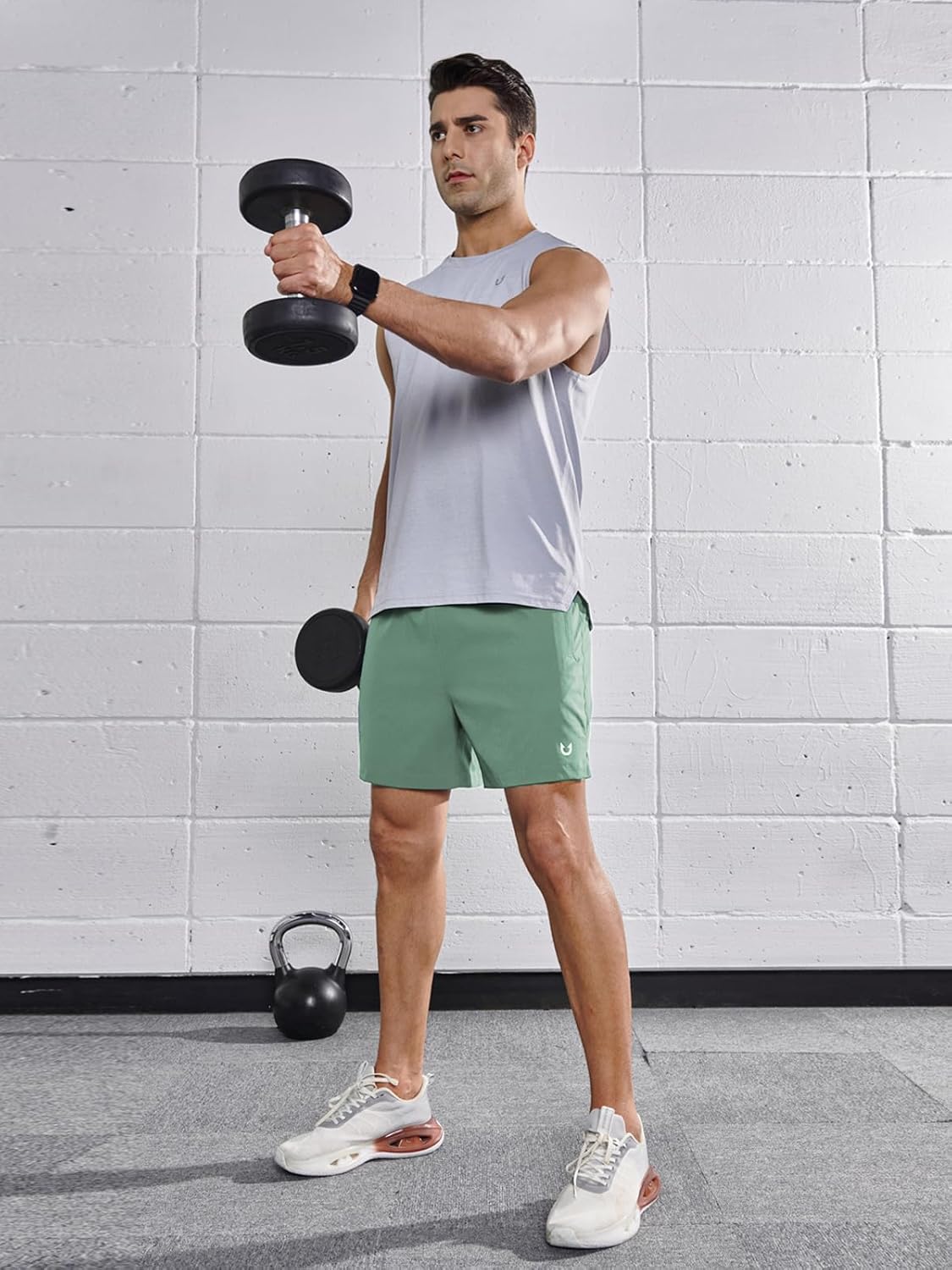 NORTHYARD Mens Gym Workout Shorts 5'' Running Quick Dry Casual Athletic Basketball Shorts - Image 2