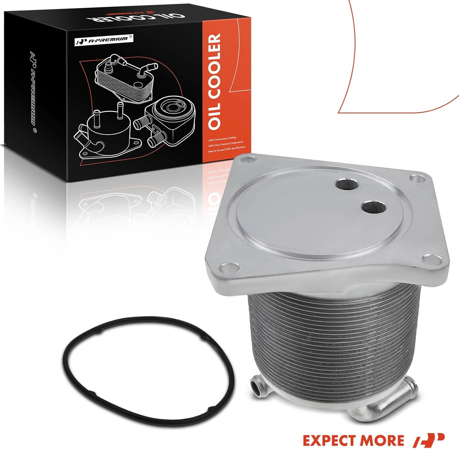 A-Premium Transmission Oil Cooler Compatible with Nissan Rogue 2008-2010 Sentra 2007-2009 L4 2.0L 2.5L DOHC Naturally Aspirated