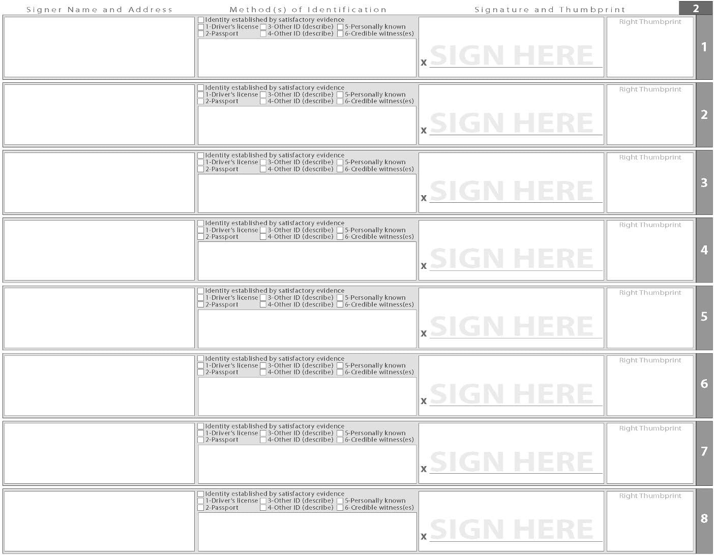 Hubco Custom Notary Public Record Book | Modern Journal (8.5x11 Inch, 128-Page) (1-line, Hard Cover)