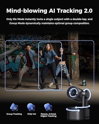 Miniatura 6 de OBSBOT Tail 2 PTZR NDI Cámara 4K@60FPS, Seguimiento Pro AI, CMOS de 1/1.5", 50MP, Zoom Óptico 5X, Zoom Híbrido 12X, Salida SDI/HDMI/IP/USB 3.0