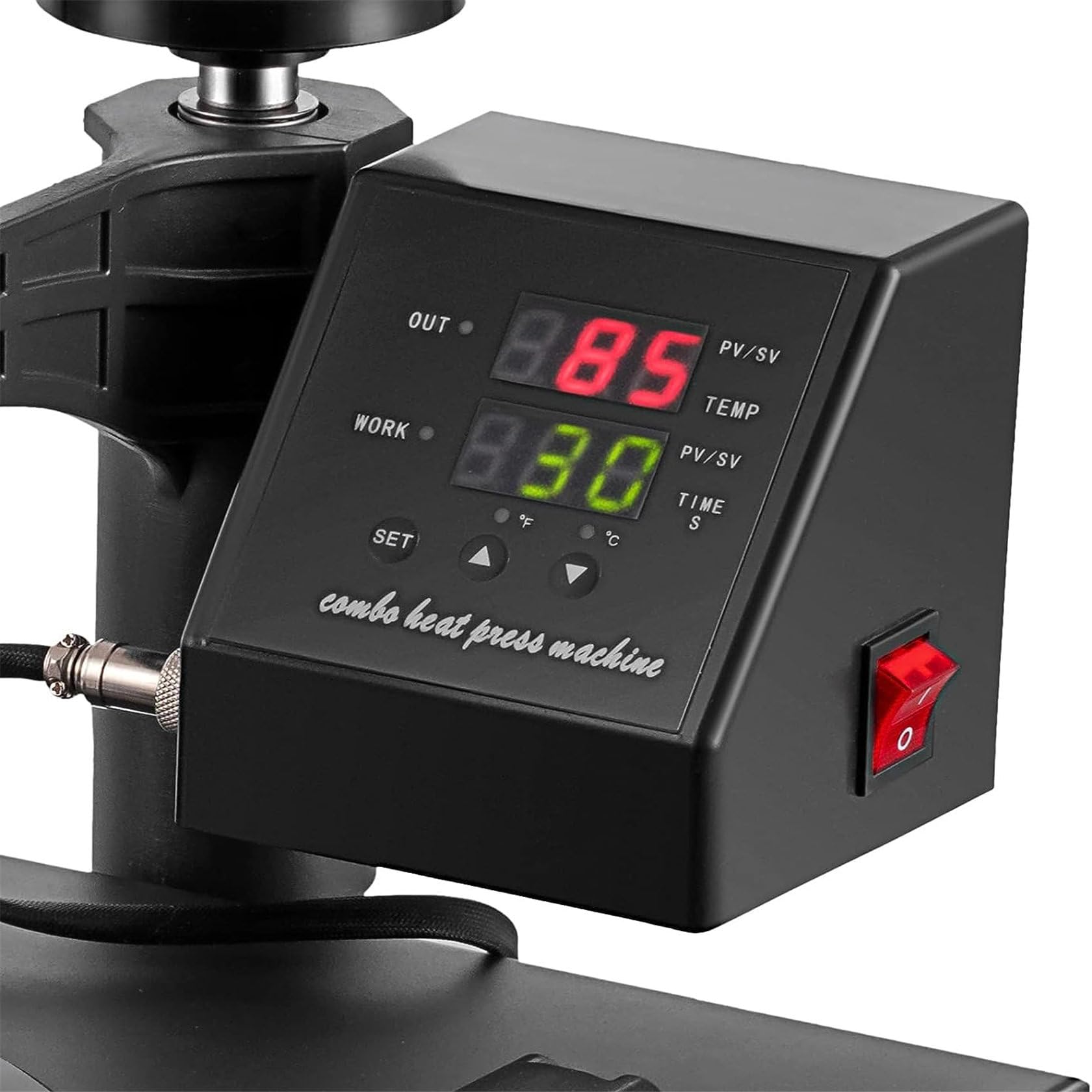 Pressa Di Calore, Pressa Di Calore 8 In 1, Macchina Da Stampa Multifunzionale Per Magliette, Per La Stampa Di Cappelli, Tazze, Magliette, Berretti, Macchina Per Trasferimento Di Calore A Sublimazione
