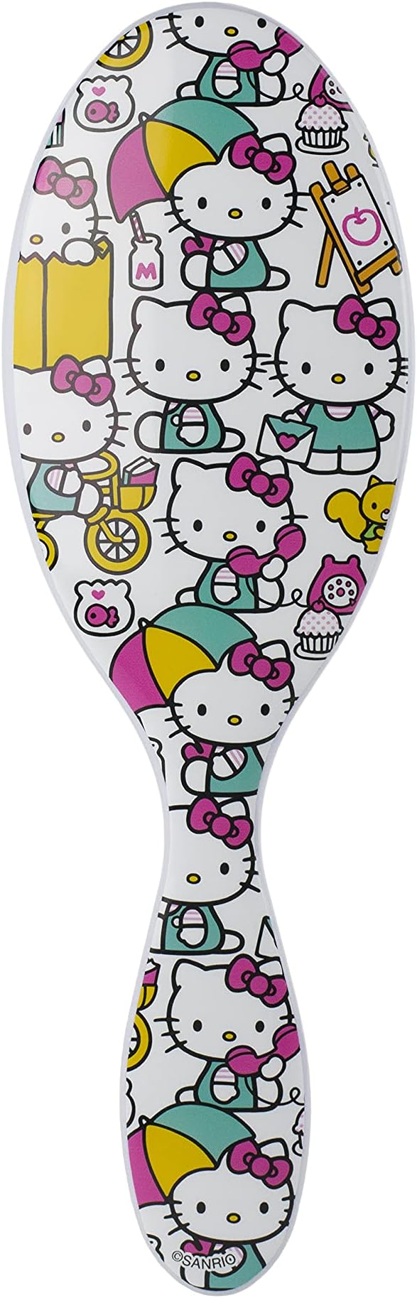 Wet Brush Original Detangler Hello Kitty Aop White
