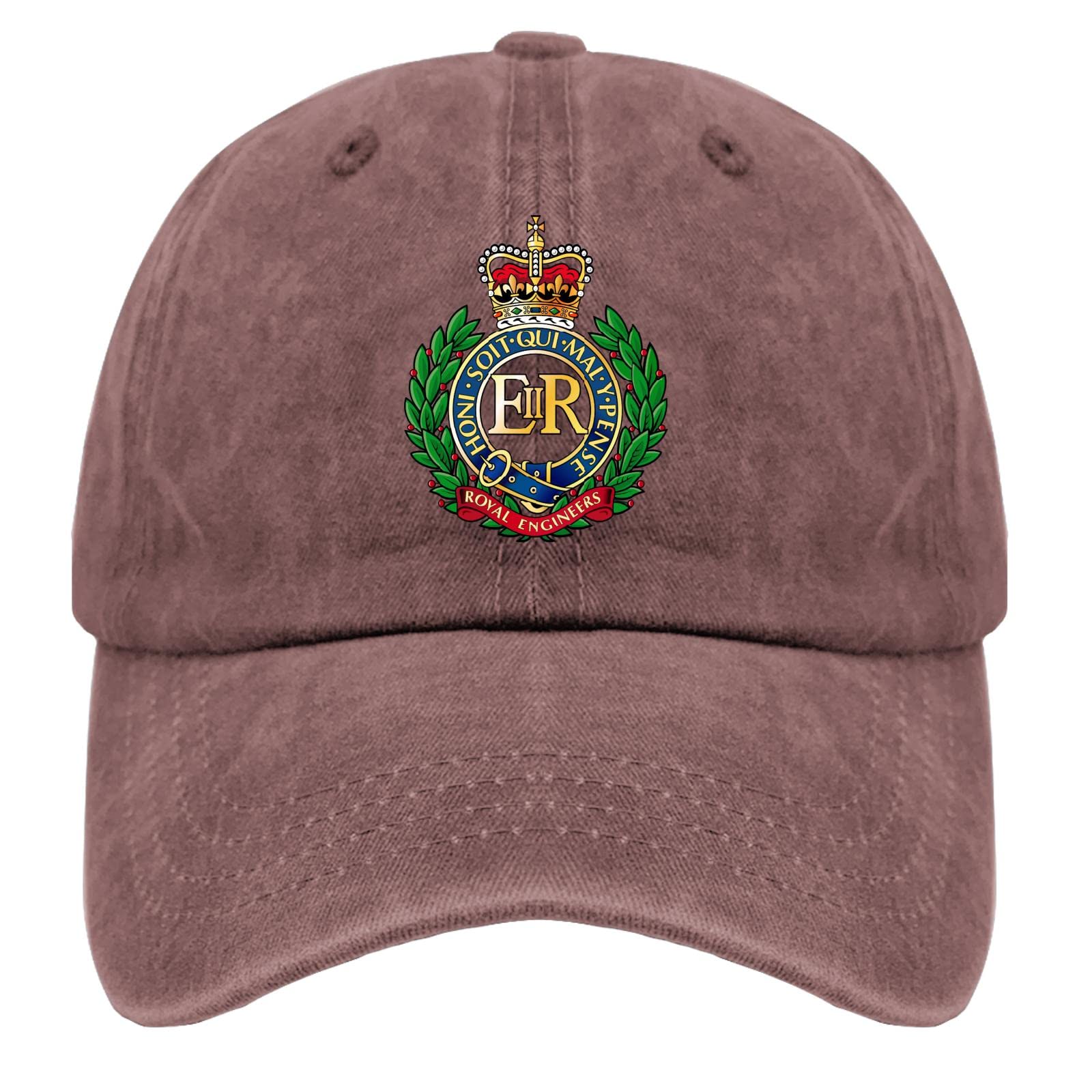 TKPA MOL Baseball Cap Badge Royal Engineers Trucker Caps for Men Vintage Washed Cotton Adjustable