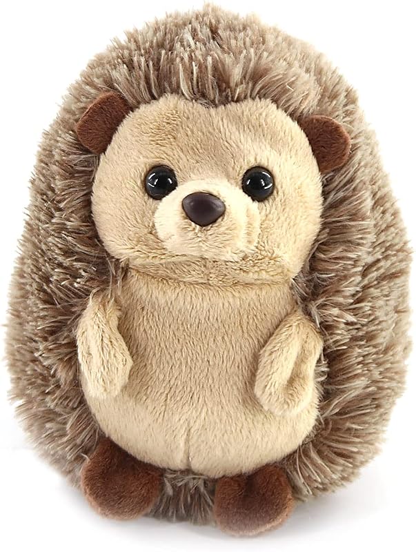 The Petting Zoo Hedgehog Stuffed Animal Plushie, Babiez, Kids Gifts, 6 in | Wild Onez Hedgehog Realistic Wildlife Animals by Zoologee. Great Toys for Girls and Boys. Plush Gifts for Kids