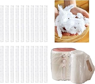 20 PCS Kitchen Small Appliance Dust Covers,Disposable Thickened Plastic Dust Cover for Air Fryer,Blender, Oven, Coffee Maker,Pressure Cooker, Instant Pot (Medium)