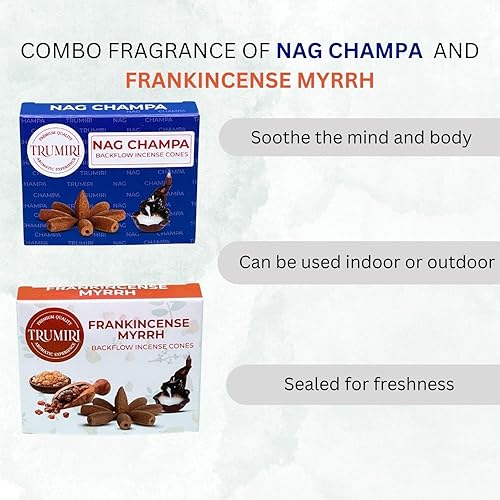 Vista 149 de Paquete combinado de conos de incienso de reflujo – 10 opio + 10 conos de incienso perfumados de cannabis