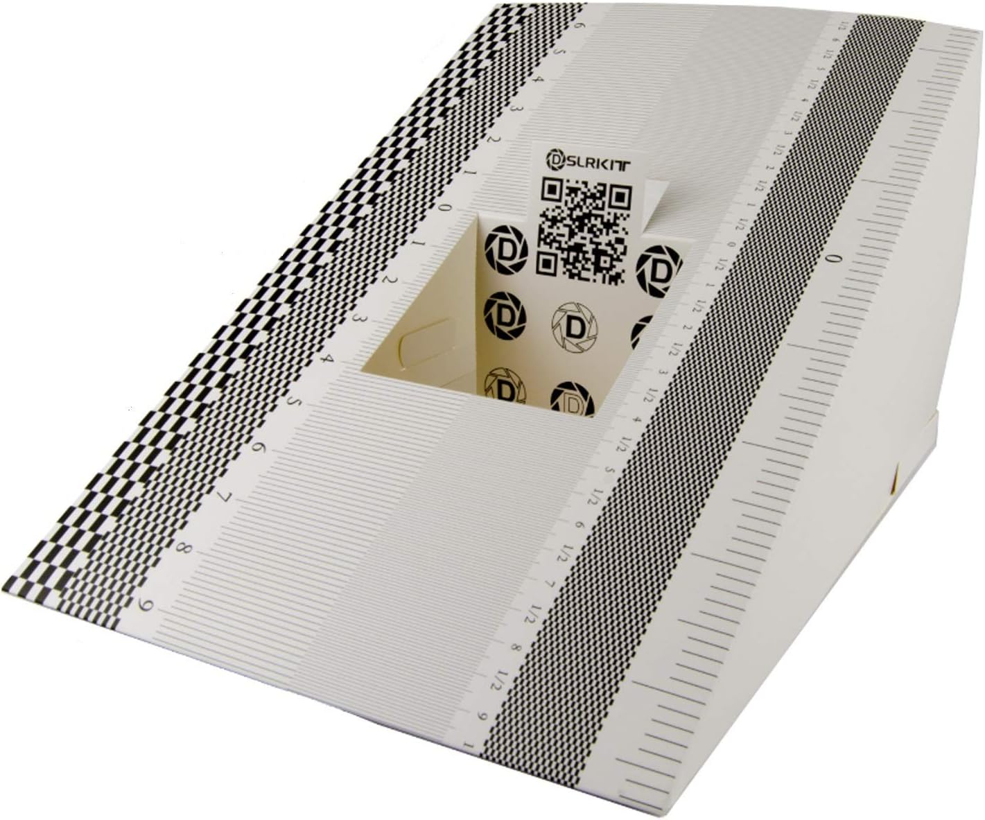 28X18cm Lens Focus Calibration Tool Alignment Ruler Folding Card (pack of 2)