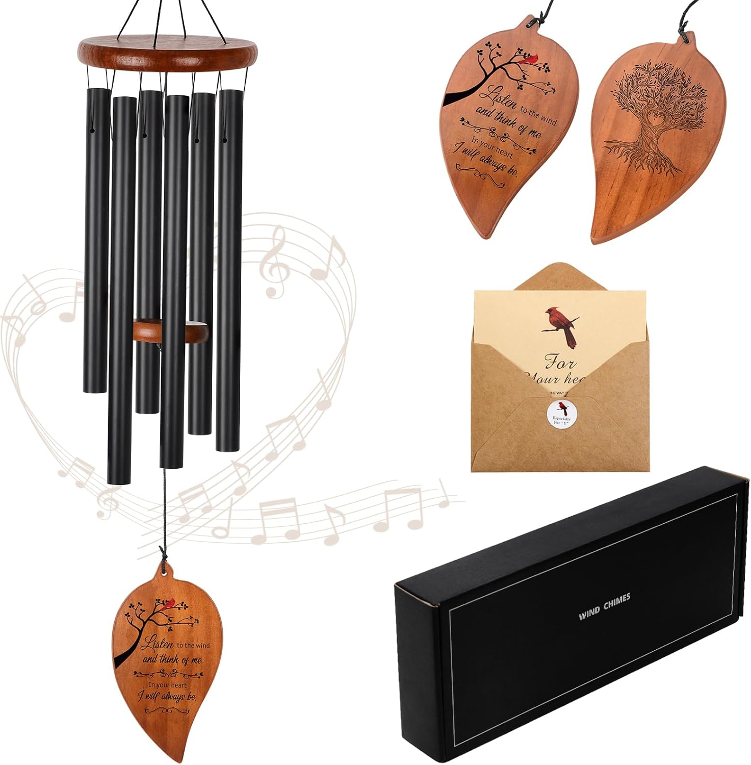 Memorial Chime Gifts, Sympathy Gift for Loss of Loved one,Bereavement Gifts,Sympathy Wind Chimes for Outside,windchimes,Loved one, Grandma Gift
