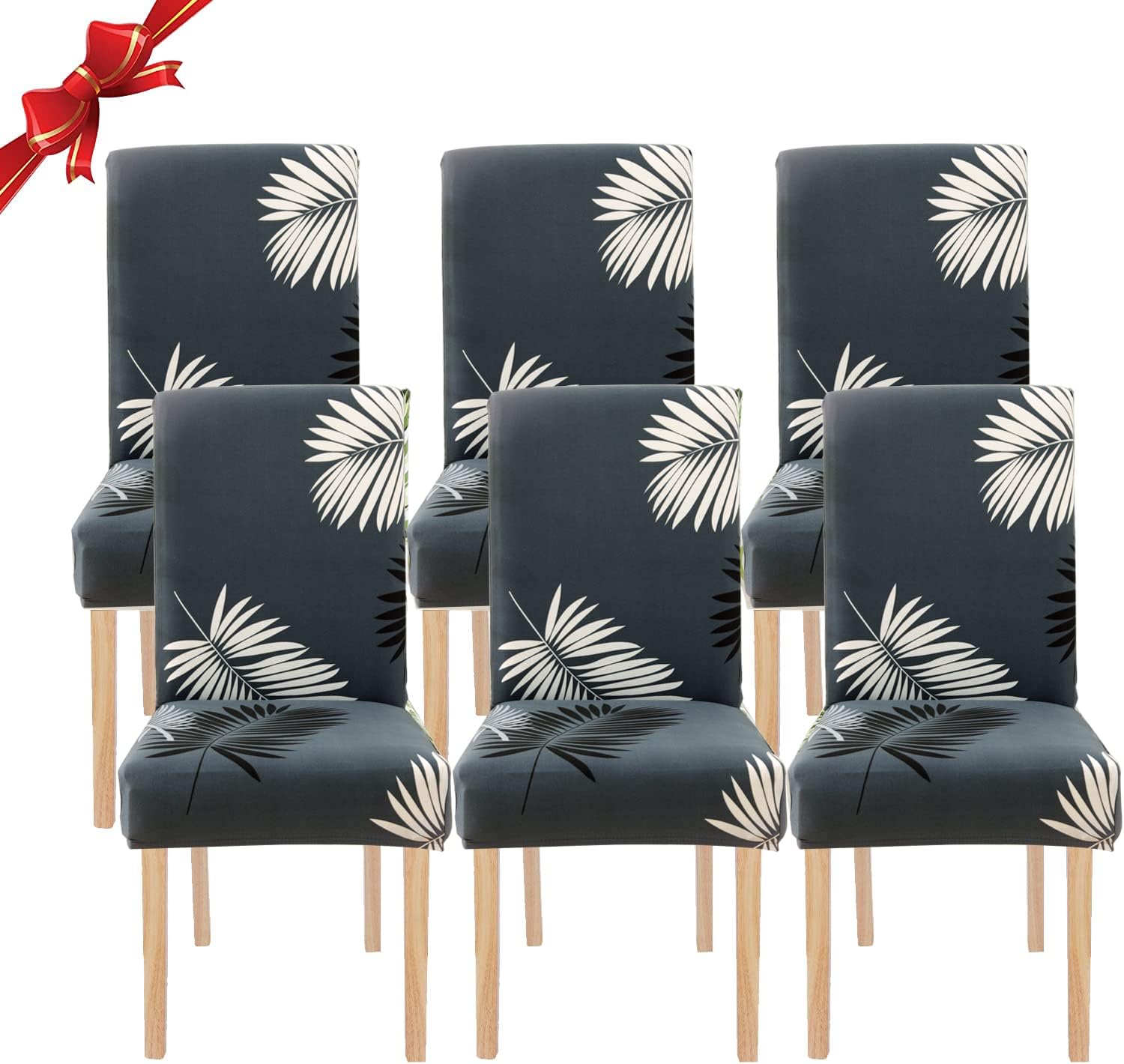 Jaotto Housse de Chaise Scandinave Lot de 6, Housse de Chaise de Salle Jaotto Housse de Chaise Scandinave Lot de 6, Housse de Chaise de Salle