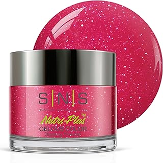 SNS Nail Dip Powder, Gelous Color Dipping Powder - Sophia (Pink, Shimmer) - Long-Lasting Dip Nail Color Lasts 14 Days - Low-Odor & No UV Lamp Required - 1 OZ