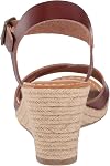 Amazon Essentials womens Two Piece Wedge Espadrille Sandal Espadrille Wedge Sandal