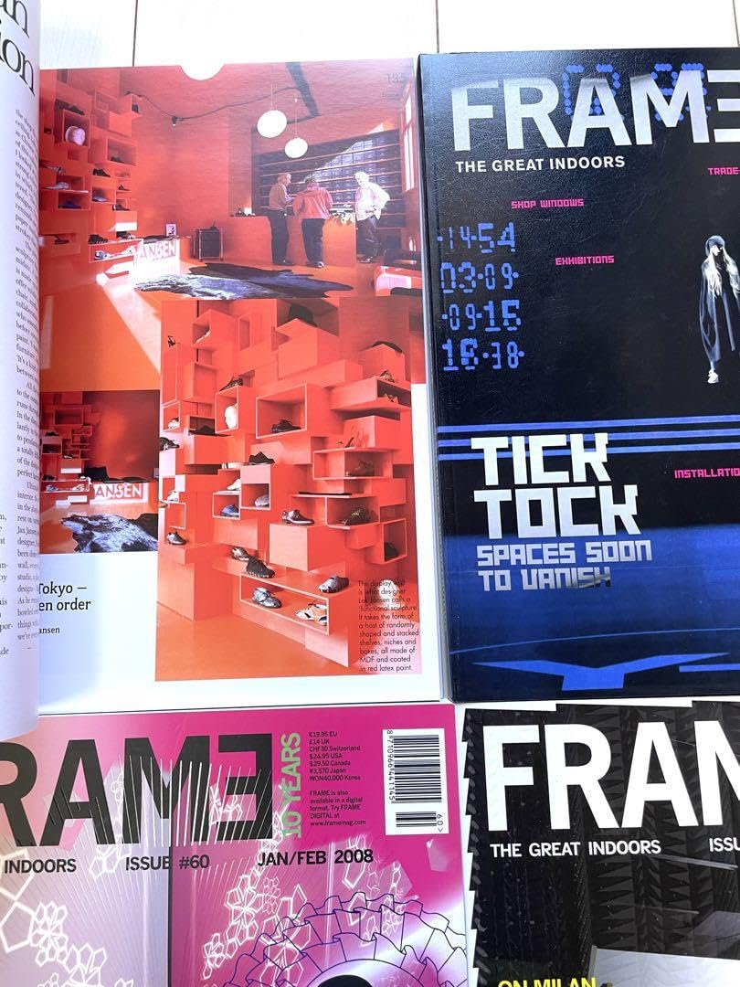 Amazon.co.jp: オランダのインテリア雑誌「FRAME」4冊セット : ホーム 