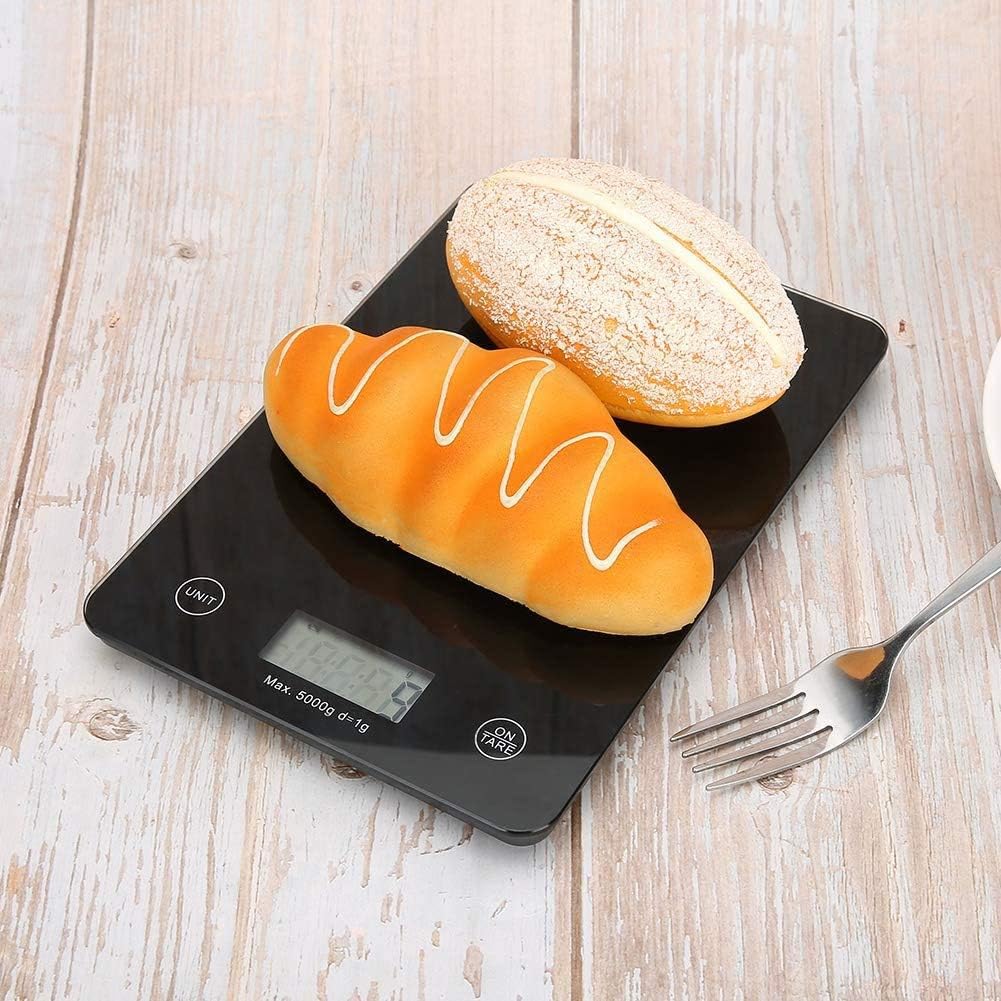 Food Scale, Electronic Kitchen Food Bread Milk Jewelry Medicine Scale with Weight Measuring Tool Cooking Baking Medicine Portable,