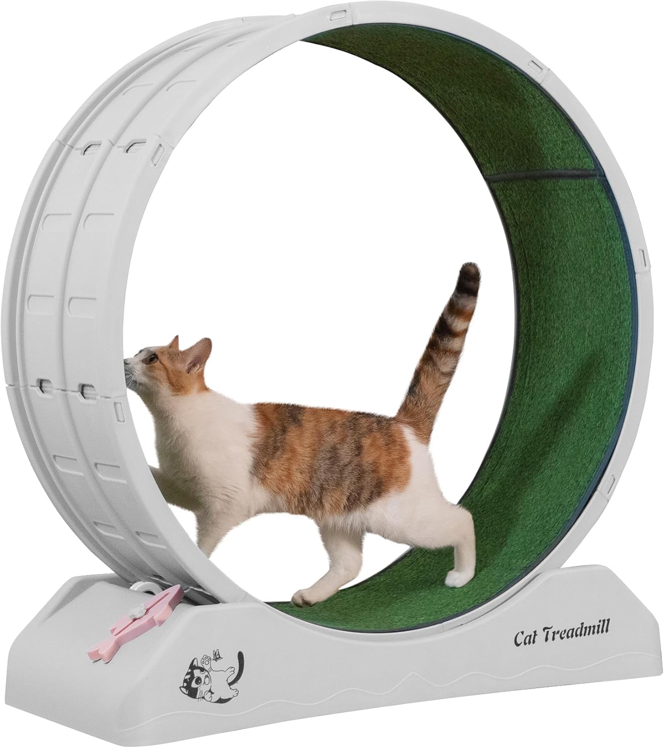 Sardoxx Cat Running Wheel, PP Pets Cat Exercise Wheel Running Spinner Wheel, Toy