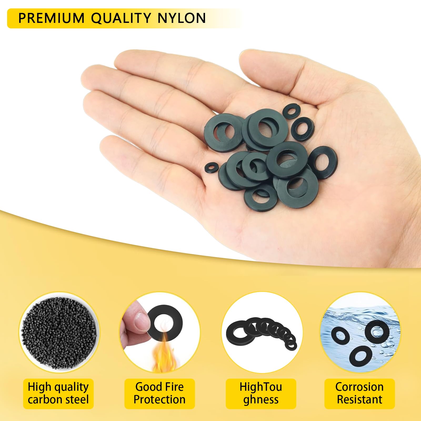 1100 Flat Washers - M2 to M12 Assortment -6 1100 Flat Washers - M2 to M12 Assortment -6