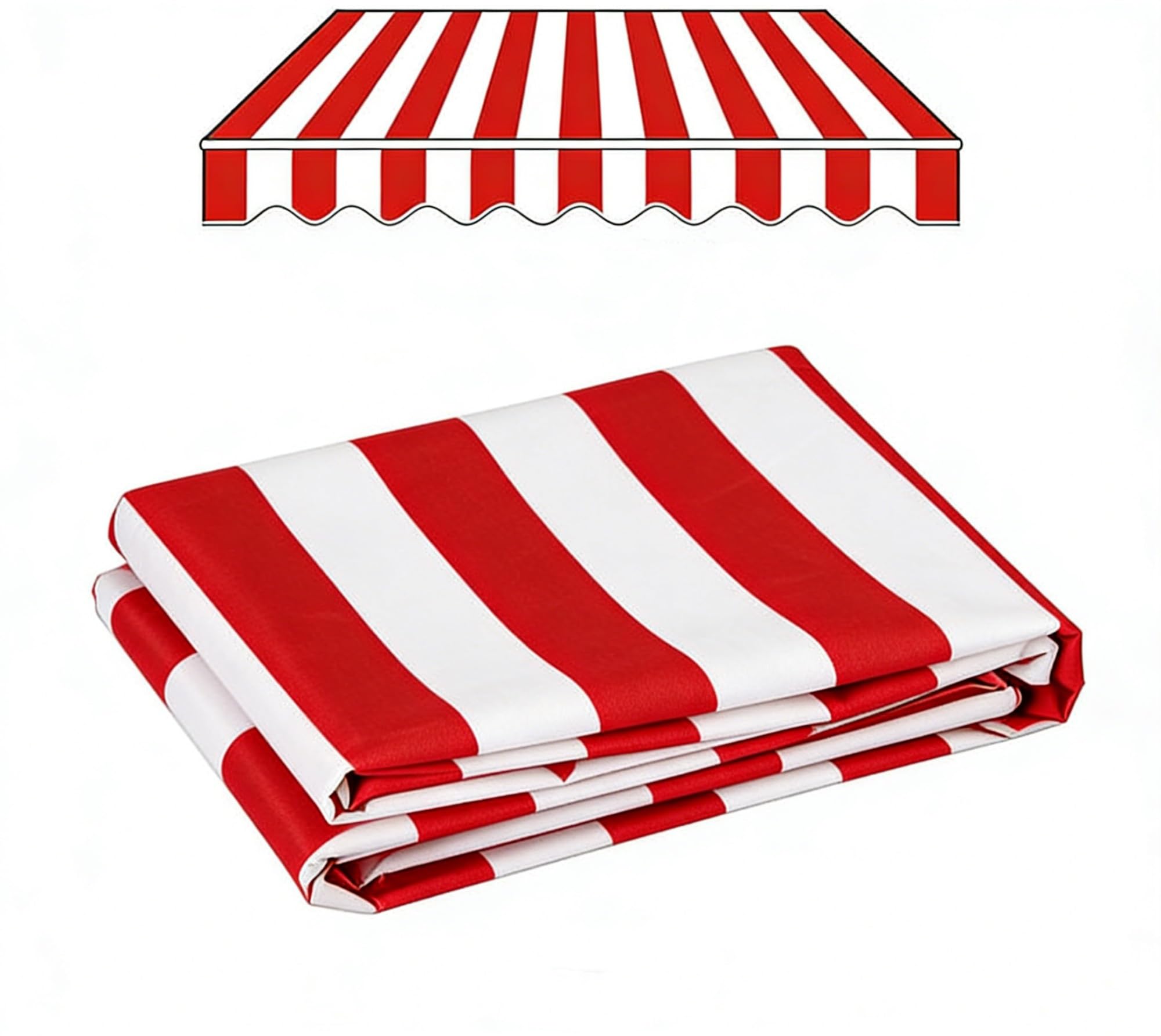 Toile store rétractable Sunsetter imperméable bâche terrasse Oxford PVC 4x3m
