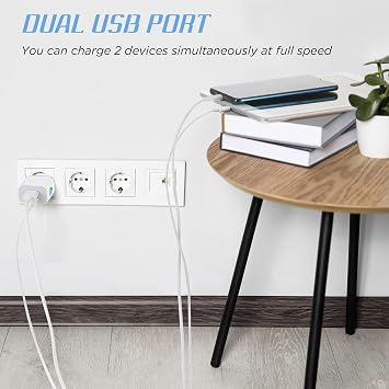Xuhal 12 Pcs Fast USB Wall Charger Charging Block Bulk Adapter Plug Cube 2.1A USB Wall Charger Replacement for Most Smartphones and Tablets(Colorful)