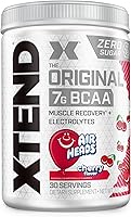 Vista 9 de XTEND Original BCAA - Polvo de Mango Madness Bebida de recuperación muscular post entrenamiento sin azúcar con aminoácidos 7g de BCAA