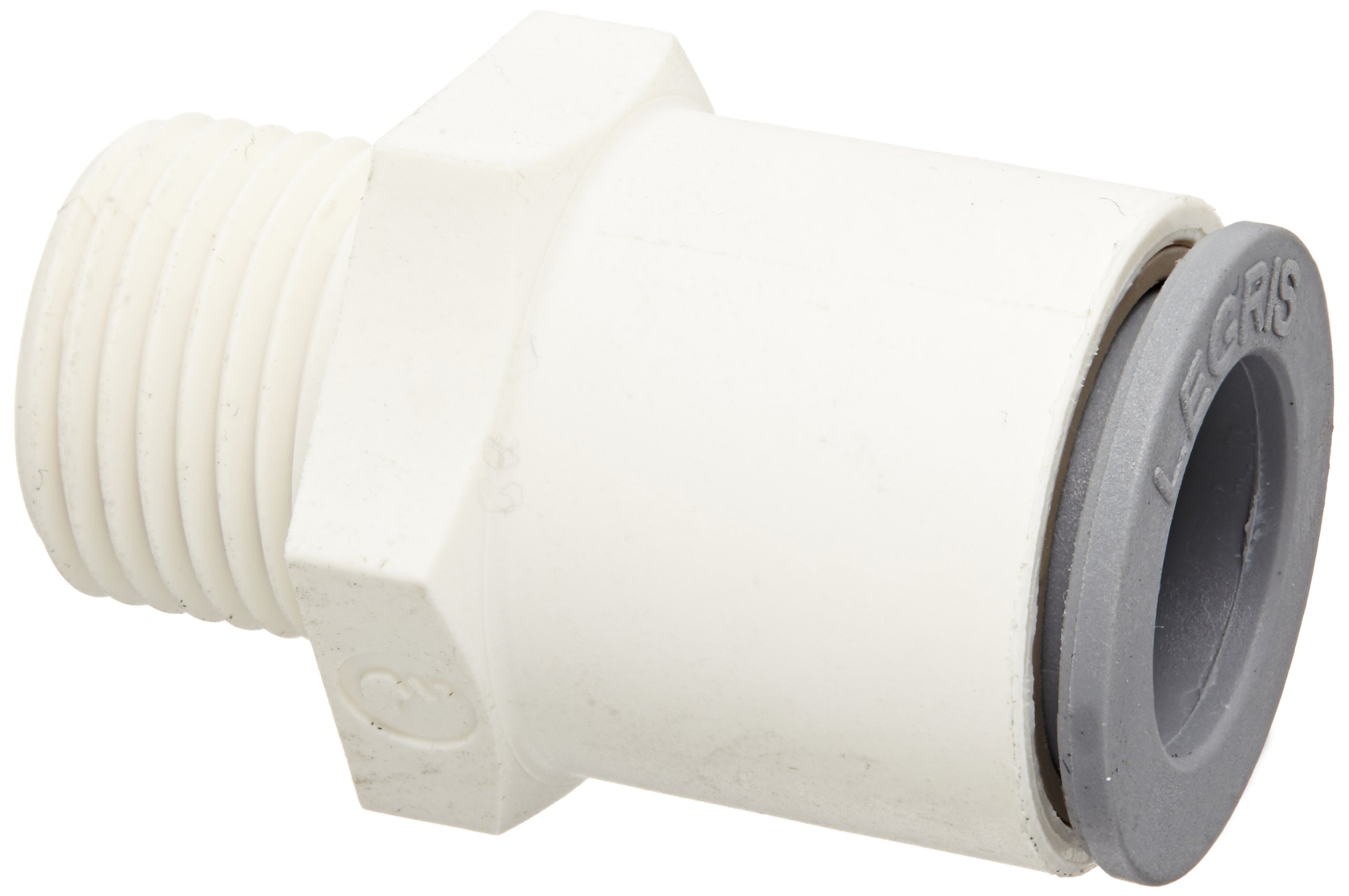 Legris 6505 62 18WP2 LIQUIfit Push-to-Connect Fitting, Inline Connector, 1/2