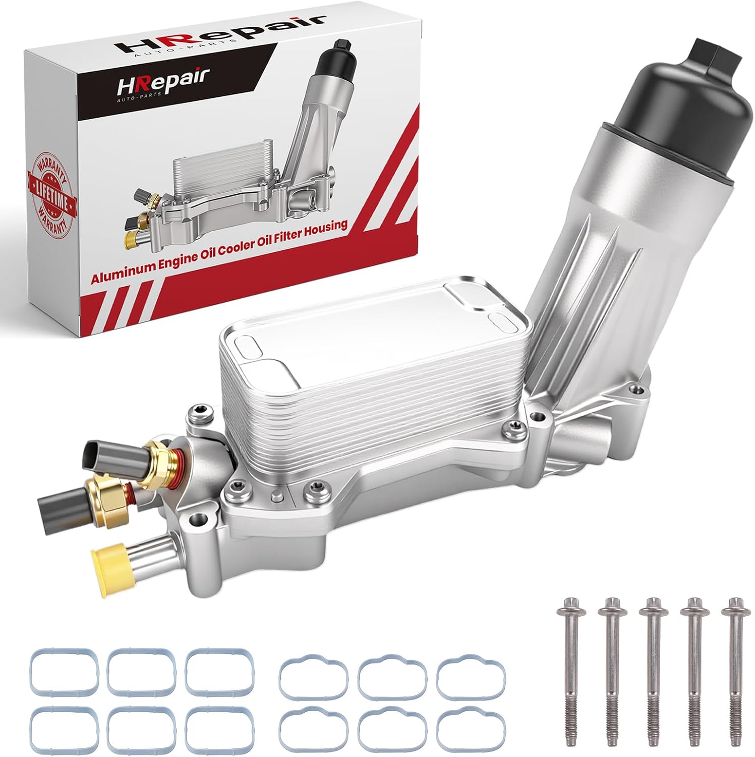 Aluminum 3.6L Oil Cooler for 2017-2018 vehicles