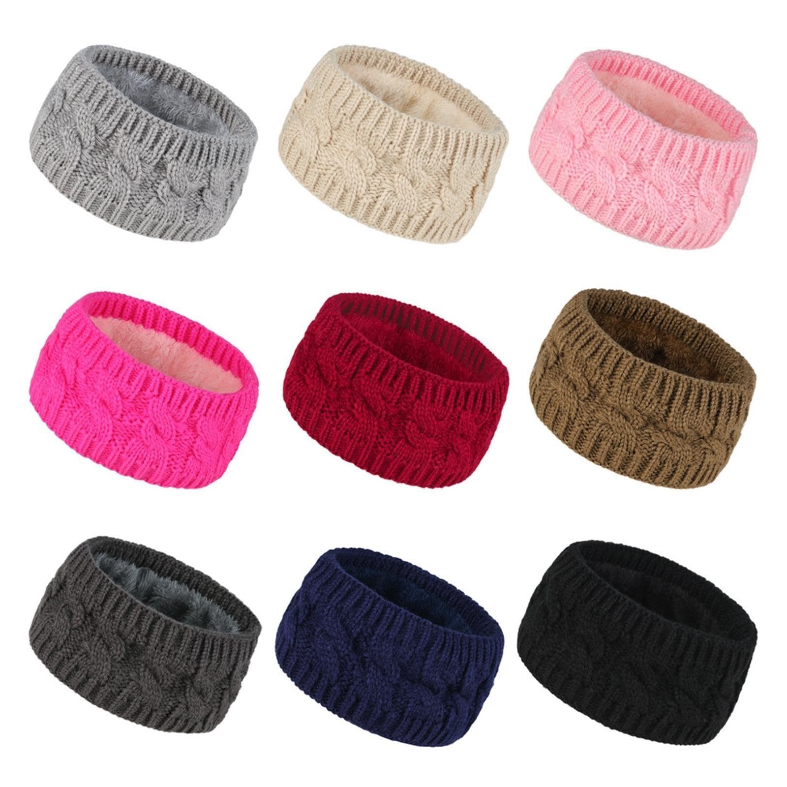 3 Winter-Plüsch-Haargummis Für Haare