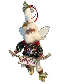 FAIRY CHRISTMAS レプリカチケット&amp;ステッカー Amazon.com: Mark Roberts Fairies 51-16620 Merry Christmas