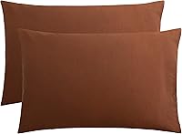 Vista 9 de FLXXIE Fundas de almohada de microfibra tamaño estándar, fundas de almohada suaves con cierre de sobre, fundas de almohada resistentes a arrugas