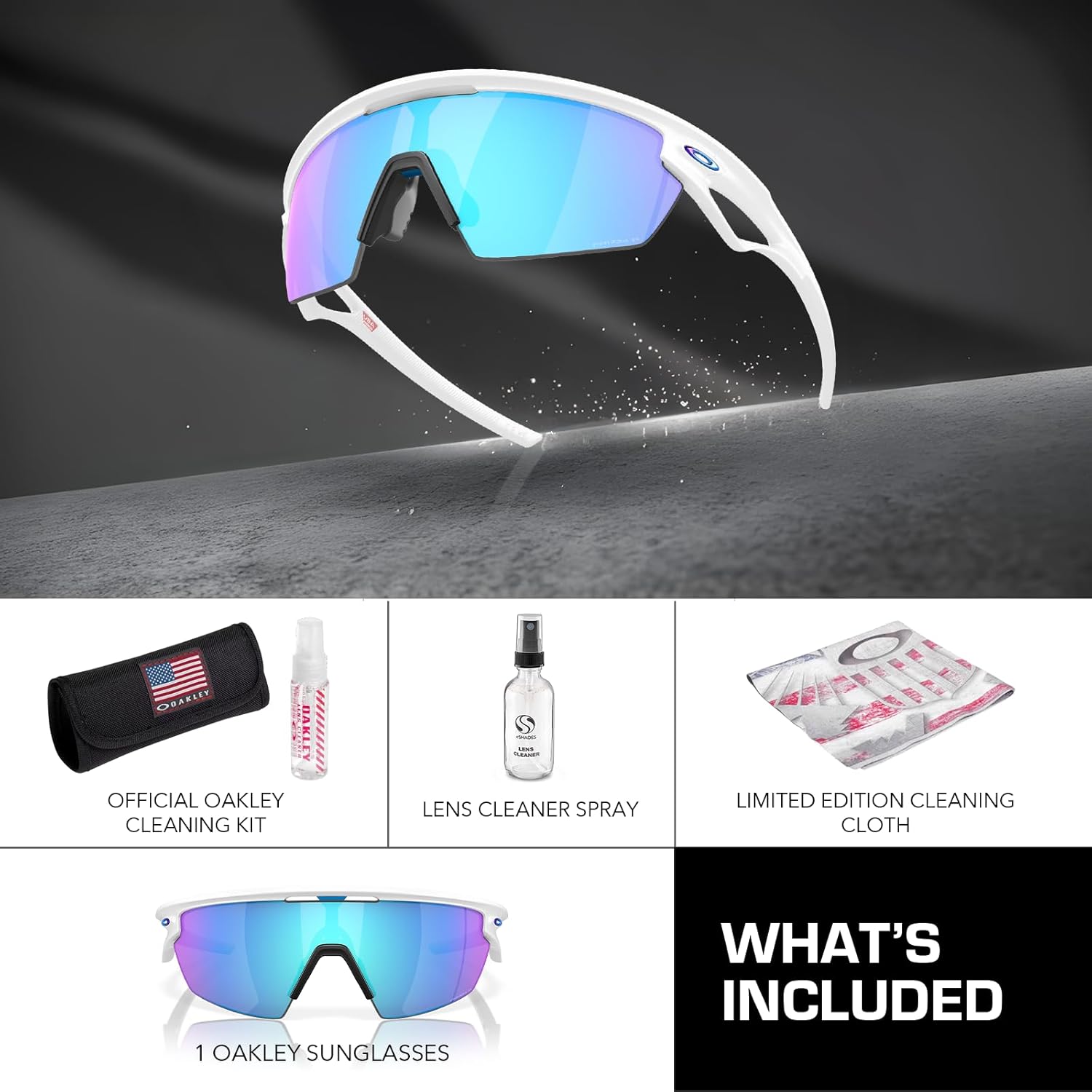 Oakley SPHAERA OO9403 Rectangle Shape Sunglasses With Official Eyewear Kit