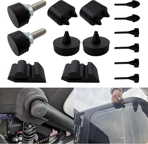 Miniatura 4 de Kit de tapones de goma negra para Camaro 67 68 69, tanto para cupé como convertible