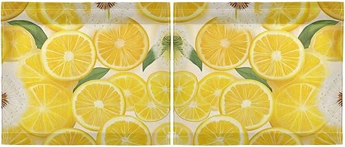 Miniatura 20 de Cortina de café de media ventana, cortinas de nivel para baño, cocina, dormitorio, sala de estar, juego de 2 paneles de flores