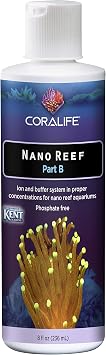 Coralife Saltwater Fish Tank Aquarium Nano Reef Part A and B, 8 oz