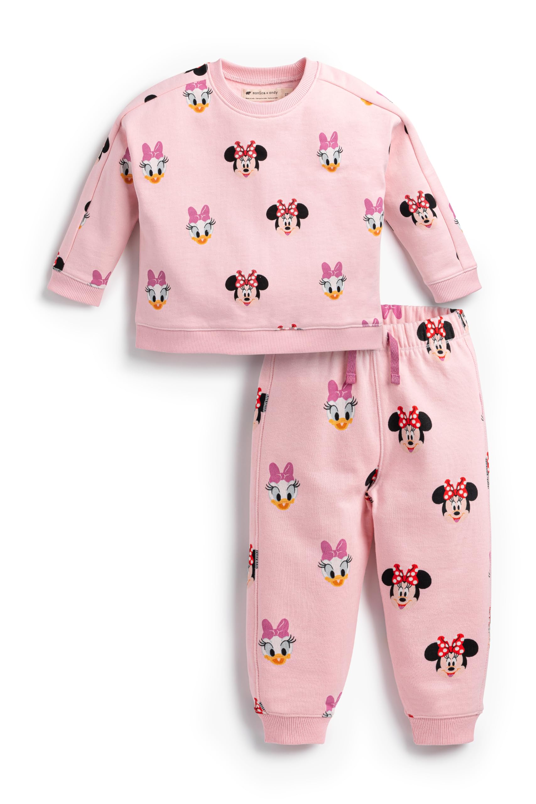 monica + andy unisex-child Organic Sporty Sweatsuit