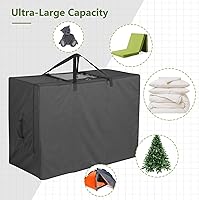 Vista 6 de Cuddly Nest Bolsa de almacenamiento plegable para colchón, funda de transporte resistente para cama de invitados de tres pliegues