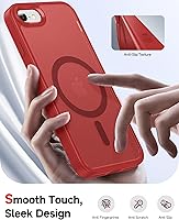 Vista 120 de LeYi Funda para iPhone XR: con protector de pantalla X2 + 2 funda para cámara [compatible con MagSafe] Funda protectora magnética i iphoneXR