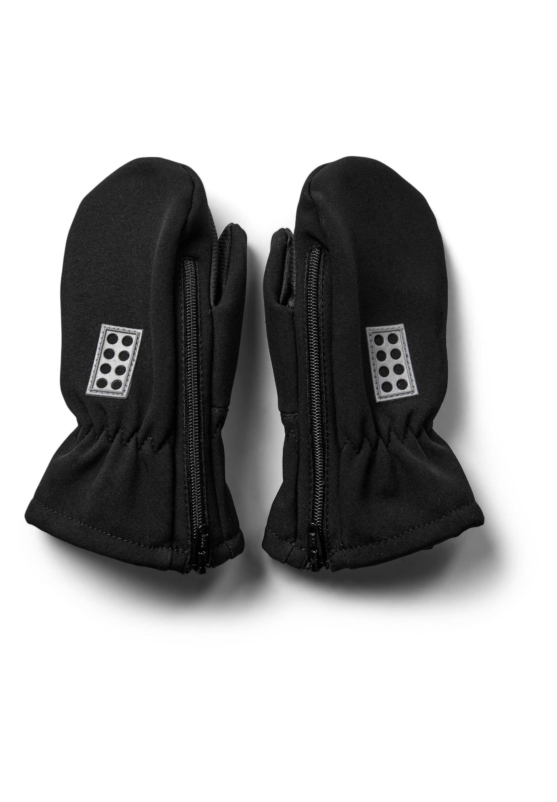 LEGO Wear Unisex Baby Lwaripo - Softshell Mittens, 995 black, 86/92