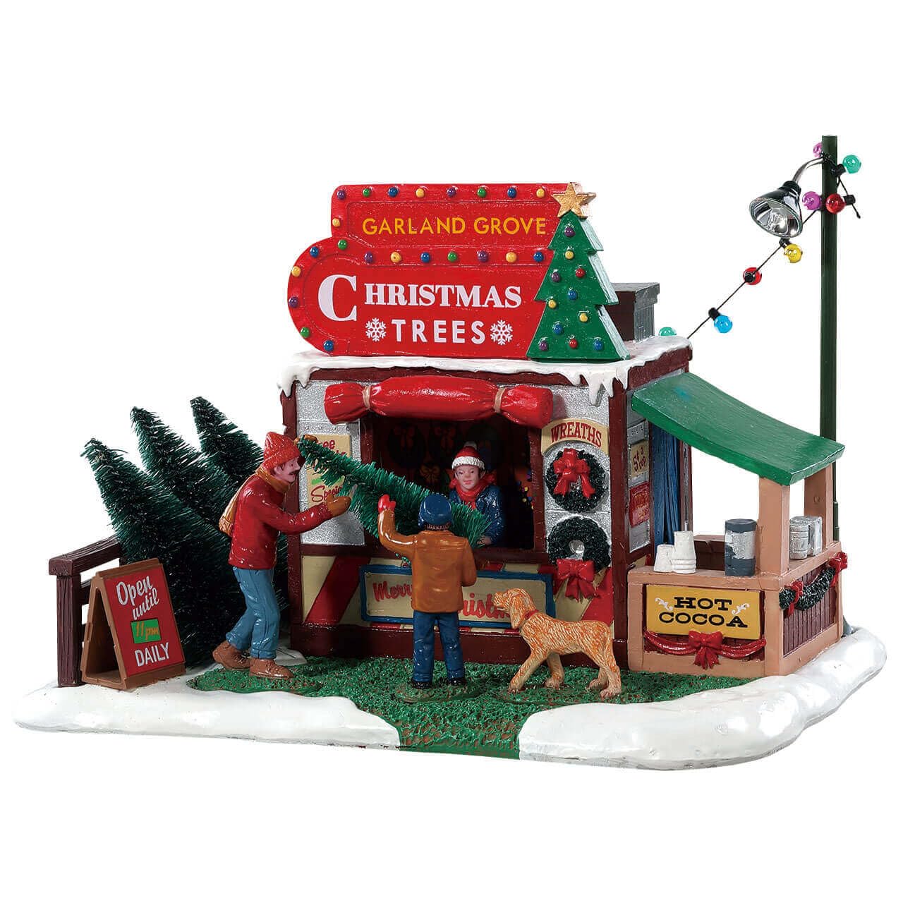 LEMAX GARLAND GROVE TREE LOT (Pack of 1)