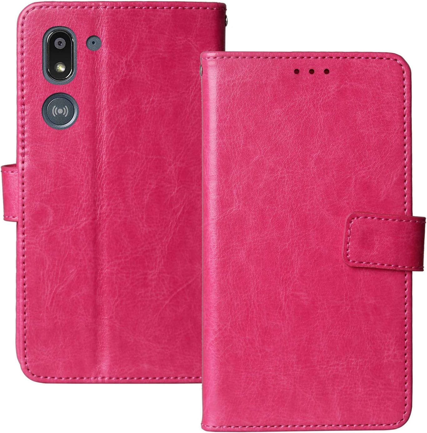 TIENJUESHI Noir Flip Cuir Housse Coque Pour Doro 8100 8110 Plus 6.008 Inch Étui Cas Couverture