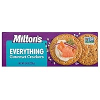 Vista 7 de Milton's Gourmet Crackers, Original Multi-Grain – Proyecto verificado sin OMG, ingredientes naturales, Kosher, ideal para tablas de embutidos – 8.4